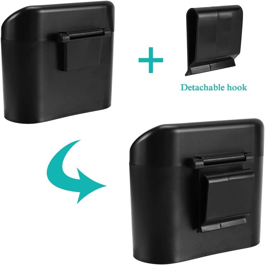 Mini Car Trash Can Bin with Lid Car Garbage Trash Can Storage Car Accessories
