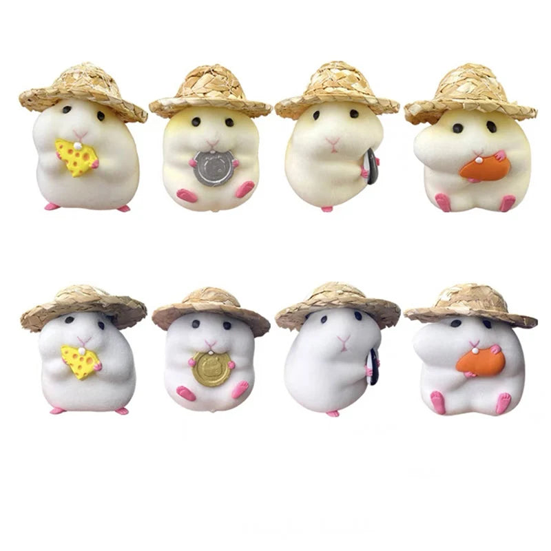Car Decoration Hamster Car Accessories New Console Cute Doll Car Interior Pendant Car Decoration Cool Car Decoration